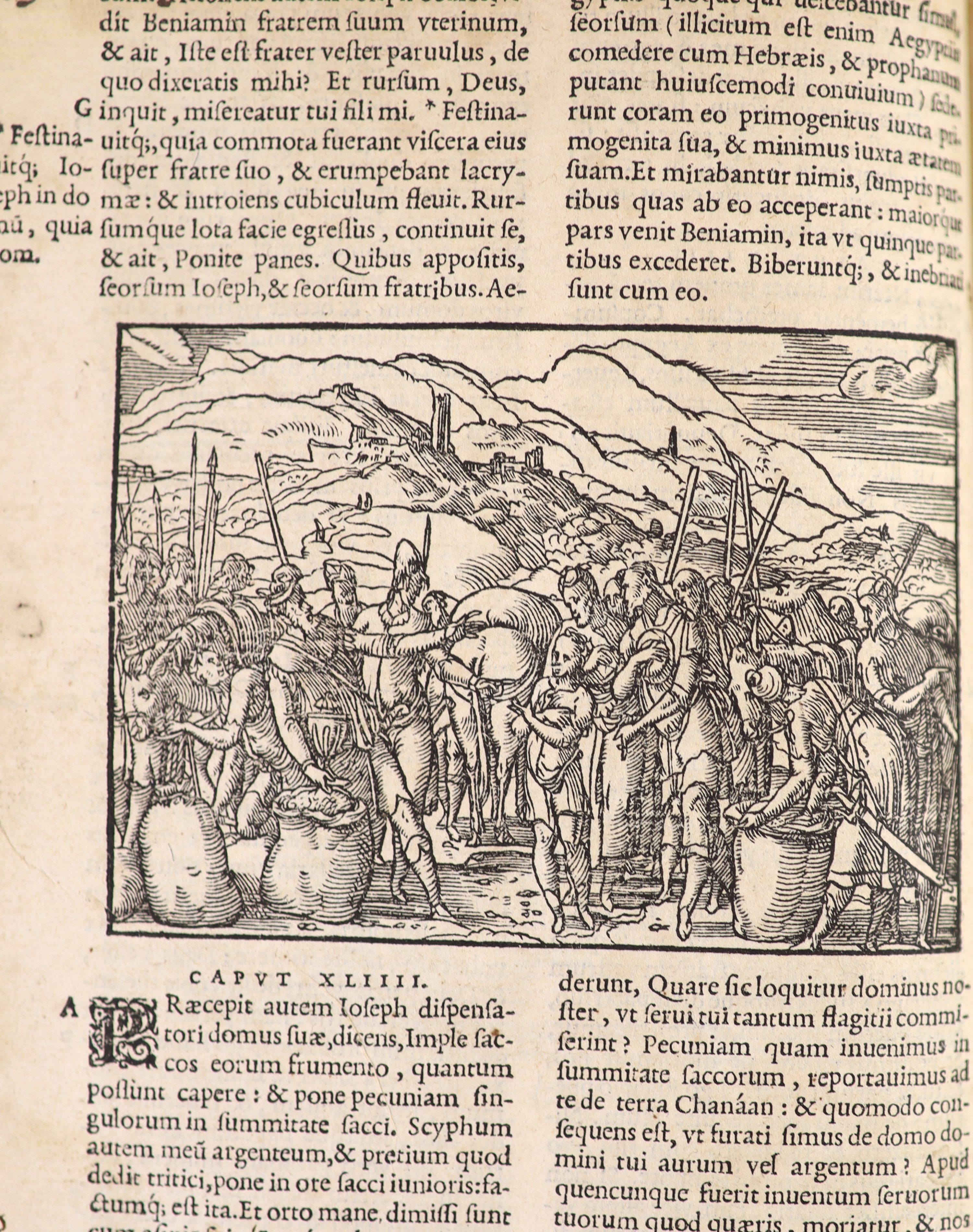 [Holy Bible]. Biblia Sacra ad optima quaeque veteris ut vocant, translationis exemplaria ...